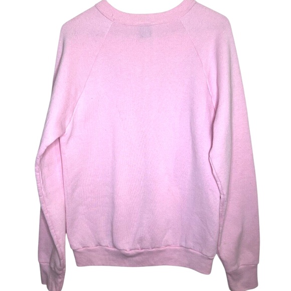 Vintage Screen Stars T.G.I.F This Grandma Is Fantastic Light Pink Sweatshirt L - Picture 2 of 8